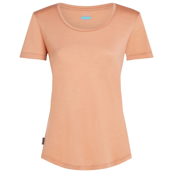 Icebreaker - Women's Merino Cool-Lite Sphere III S/S Scoop - Merinoshirt Gr L;M;S;XL;XS beige;rosa;schwarz von Icebreaker