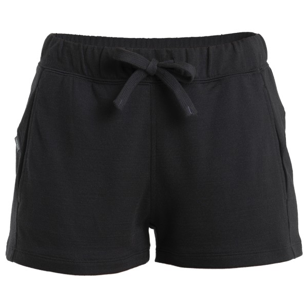 Icebreaker - Women's Merino Crush II Shorts - Shorts Gr L schwarz von Icebreaker