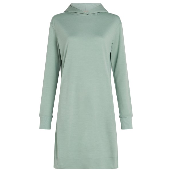 Icebreaker - Women's Merino Crush L/S Dress - Kleid Gr L türkis von Icebreaker