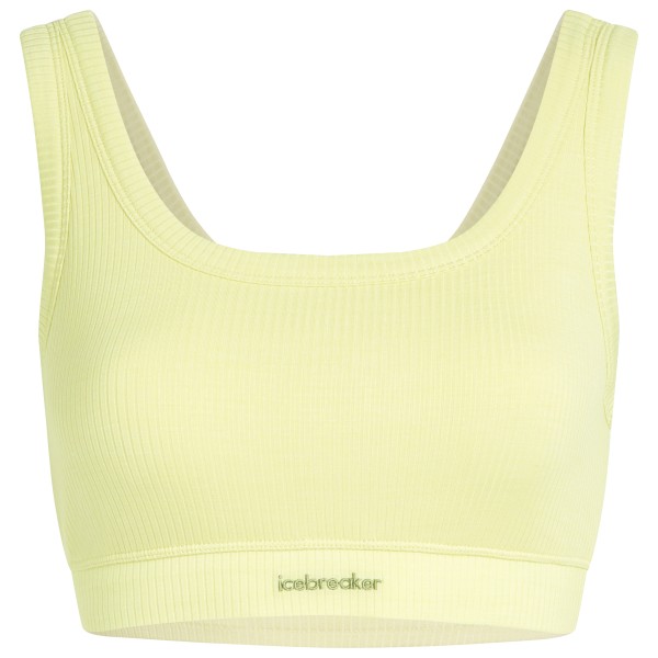 Icebreaker - Women's Merino Rib Lotus Bra - Sport-BH Gr L gelb Icebreaker - Women's Merino Rib Lotus Bra - Sport-BH Gr L gelb von Icebreaker