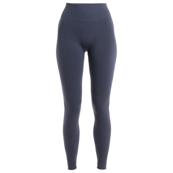 Icebreaker - Women's Merino Seamless Active 25 Tights - Leggings Gr L blau von Icebreaker