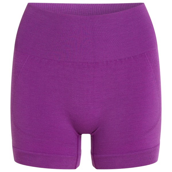 Icebreaker - Women's Merino Seamless Active 4 Shorts - Shorts Gr S lila von Icebreaker