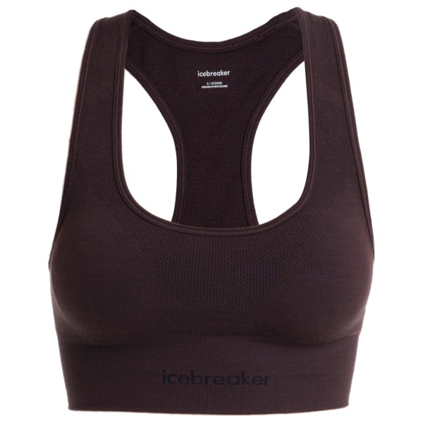 Icebreaker - Women's Merino Seamless Active Bra - Sport-BH Gr L;M;S;XL;XS blau von Icebreaker