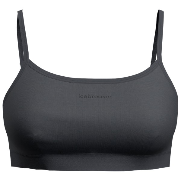 Icebreaker - Women's Merinoino Core Bra Graphite - Merinounterwäsche Gr L;M;S;XL;XS grau von Icebreaker