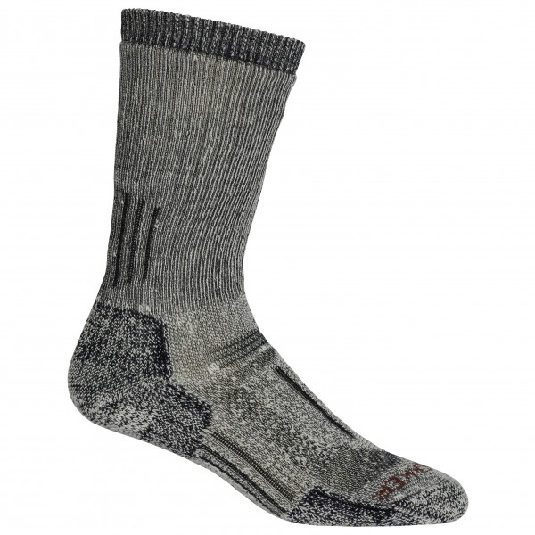 Icebreaker - Women's Mountaineer Expedition Mid Calf - Wandersocken Gr L grau von Icebreaker