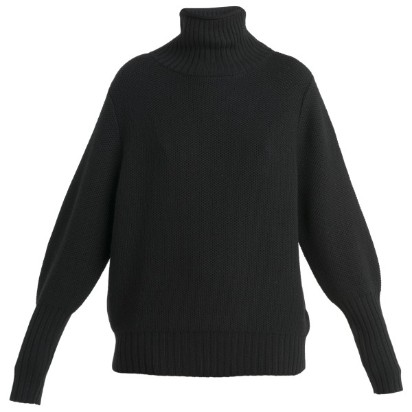 Icebreaker - Women's Seevista Funnel Neck Sweater - Merinopullover Gr S schwarz von Icebreaker