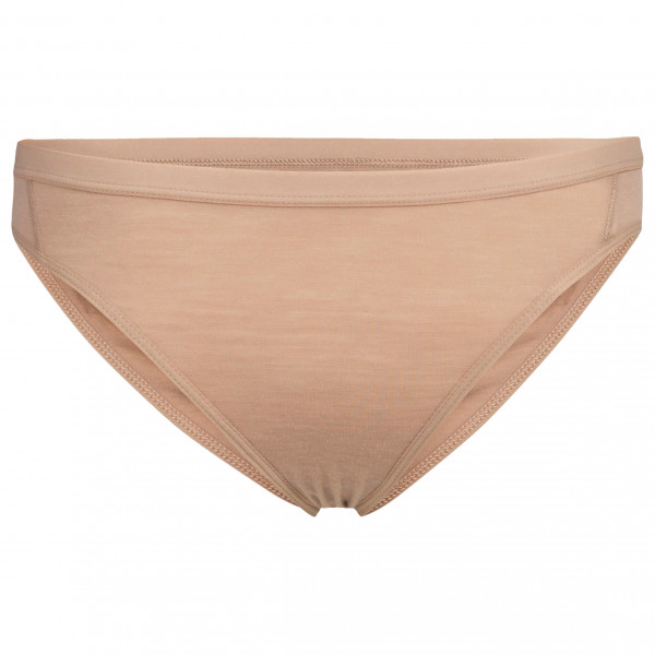 Icebreaker - Women's Siren Bikini - Merinounterhose Gr M beige von Icebreaker