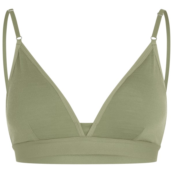 Icebreaker - Women's Siren Bra - Sport-BH Gr L oliv von Icebreaker