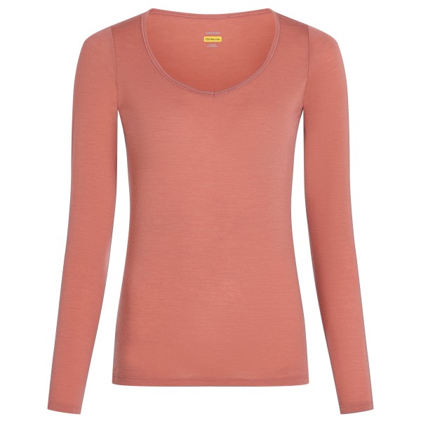 Icebreaker - Women's Siren L/S Sweetheart - Merinounterwäsche Gr S rosa von Icebreaker