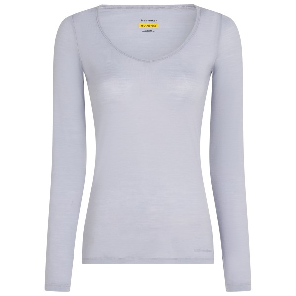 Icebreaker - Women's Siren L/S Sweetheart - Merinounterwäsche Gr XL grau Icebreaker - Women's Siren L/S Sweetheart - Merinounterwäsche Gr XL grau von Icebreaker