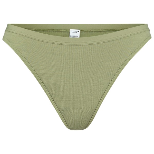 Icebreaker - Women's Siren Thong - Merinounterhose Gr L;M;S;XL;XS beige;oliv;schwarz von Icebreaker