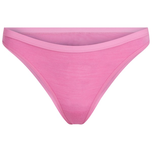 Icebreaker - Women's Siren Thong - Merinounterhose Gr L rosa von Icebreaker