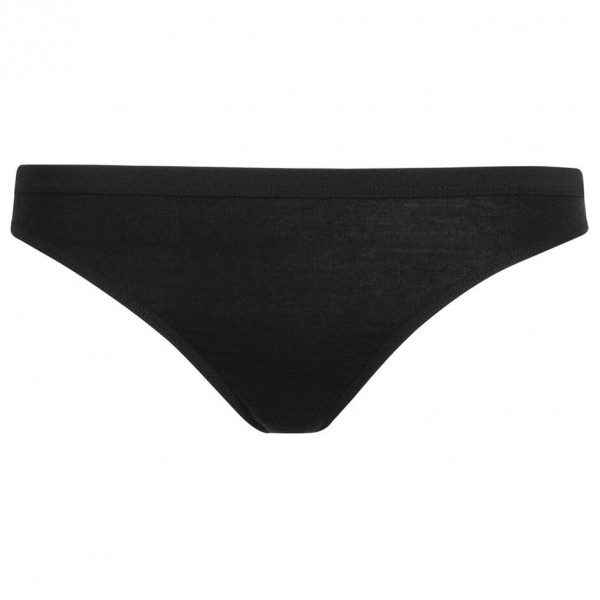 Icebreaker - Women's Siren Thong - Merinounterhose Gr XS schwarz von Icebreaker