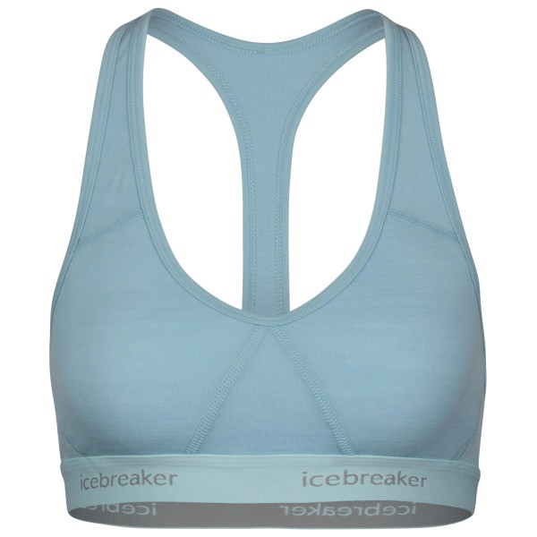 Icebreaker - Women's Sprite Racerback Bra - Merinounterwäsche Gr S;XL;XS grau/blau;rot;schwarz von Icebreaker