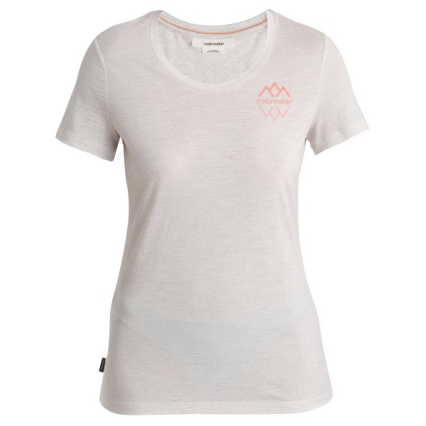 Icebreaker - Women's Tech Lite III S/S Scoop IB Logo - Merinoshirt Gr L;M;S;XL;XS beige/grün;blau;grau von Icebreaker