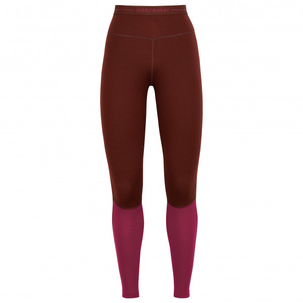 Icebreaker - Women's Zoneknit 260 Leggings - Merinounterwäsche Gr L;M;S;XL;XS braun/schwarz;schwarz von Icebreaker