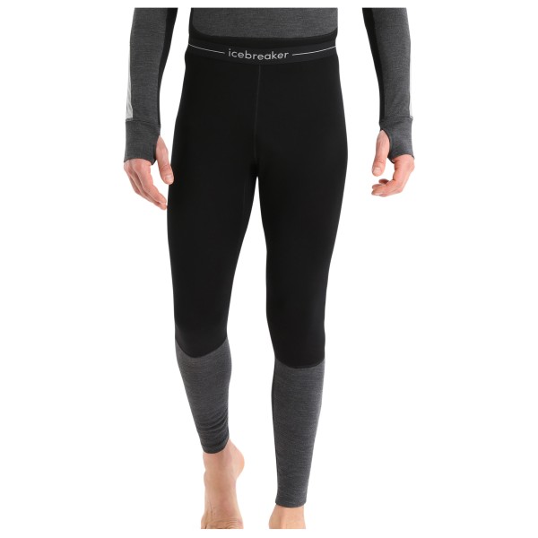 Icebreaker - ZoneKnit 260 Leggings - Merinounterwäsche Gr L;M;S;XL;XXL oliv;schwarz von Icebreaker