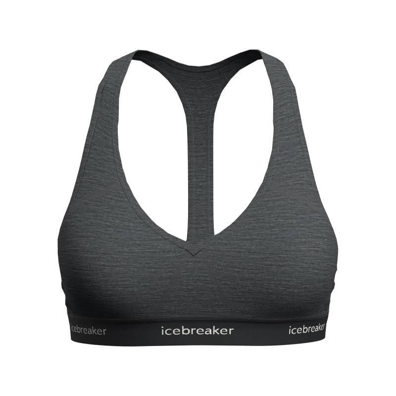 Sport-bh, Light Support Unisex Grau Melange XS von Icebreaker