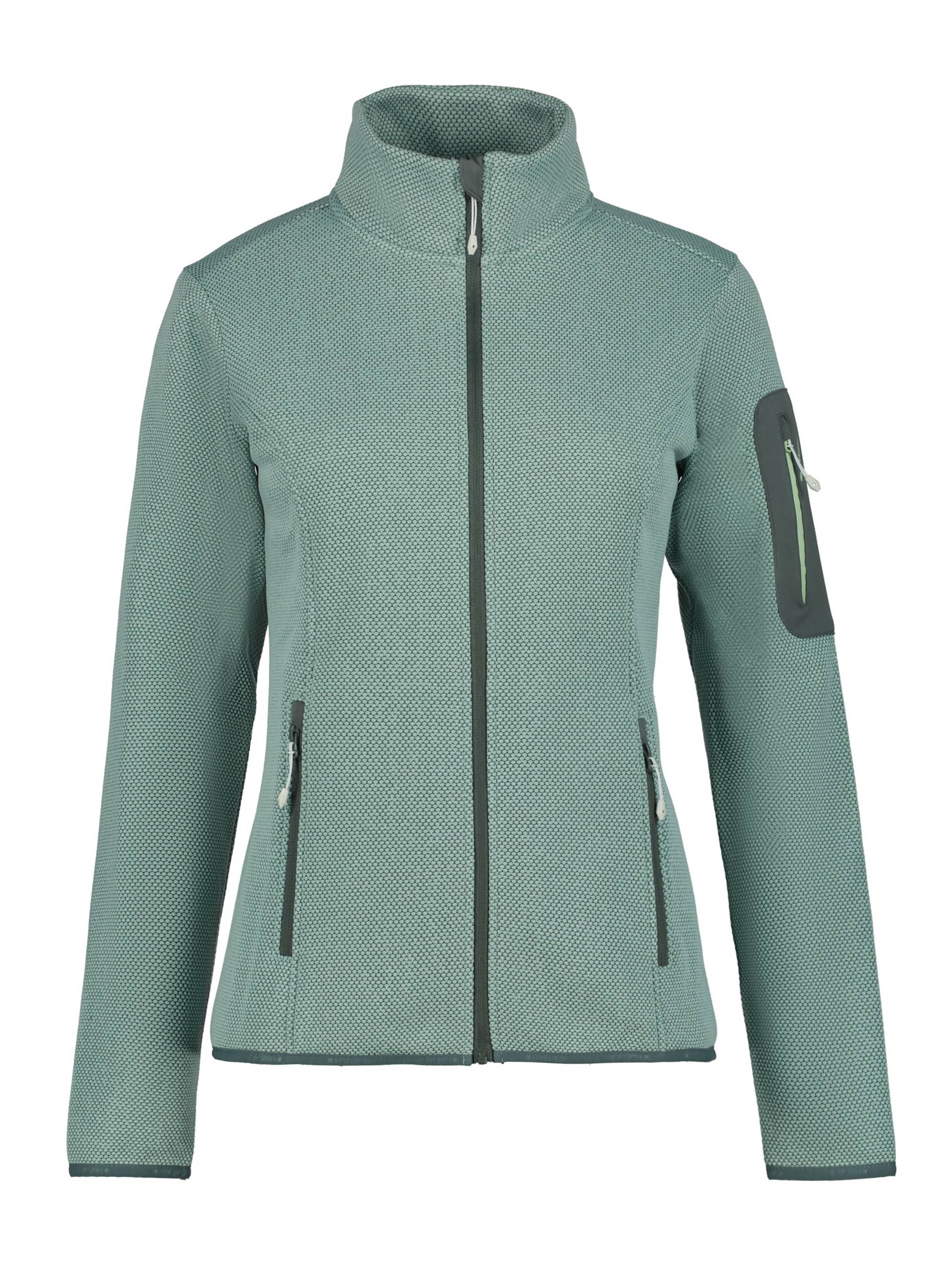 Icepeak Fleecejacke »D STRICKFLEECEJACKE BOWERSVILLE«, (1 St.), mit Markenlabel von Icepeak