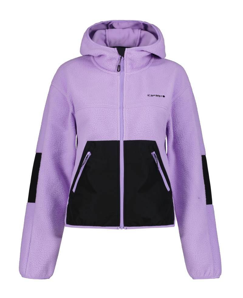 Icepeak Fleeceshirt »LAVENDER«, mit Logoprägung auf der Brust von Icepeak