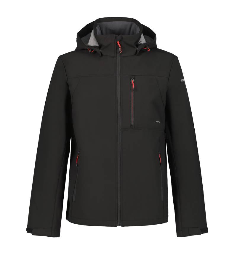 Icepeak Softshelljacke »BEEDEVILLE«, (1 St.), mit Kapuze, mit dezenten Logoschriftzügen von Icepeak