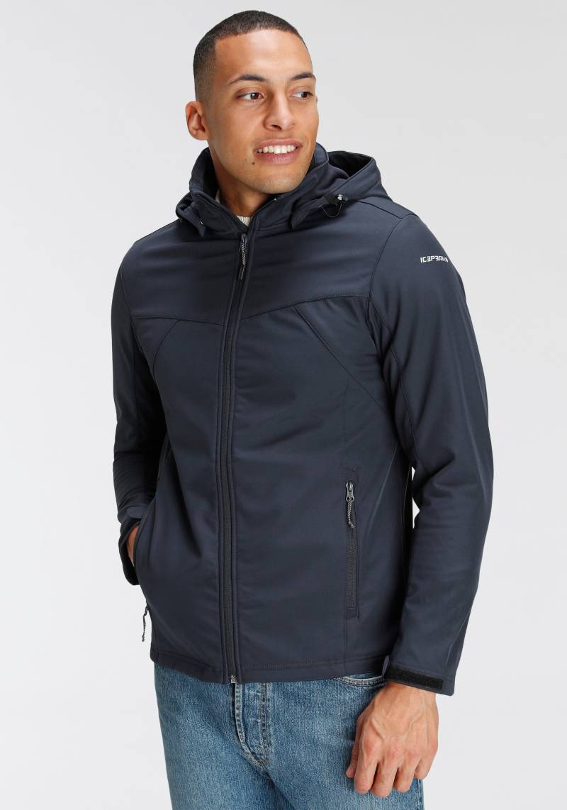 Icepeak Softshelljacke »BRIMFIELD«, (1 St.), mit Kapuze von Icepeak