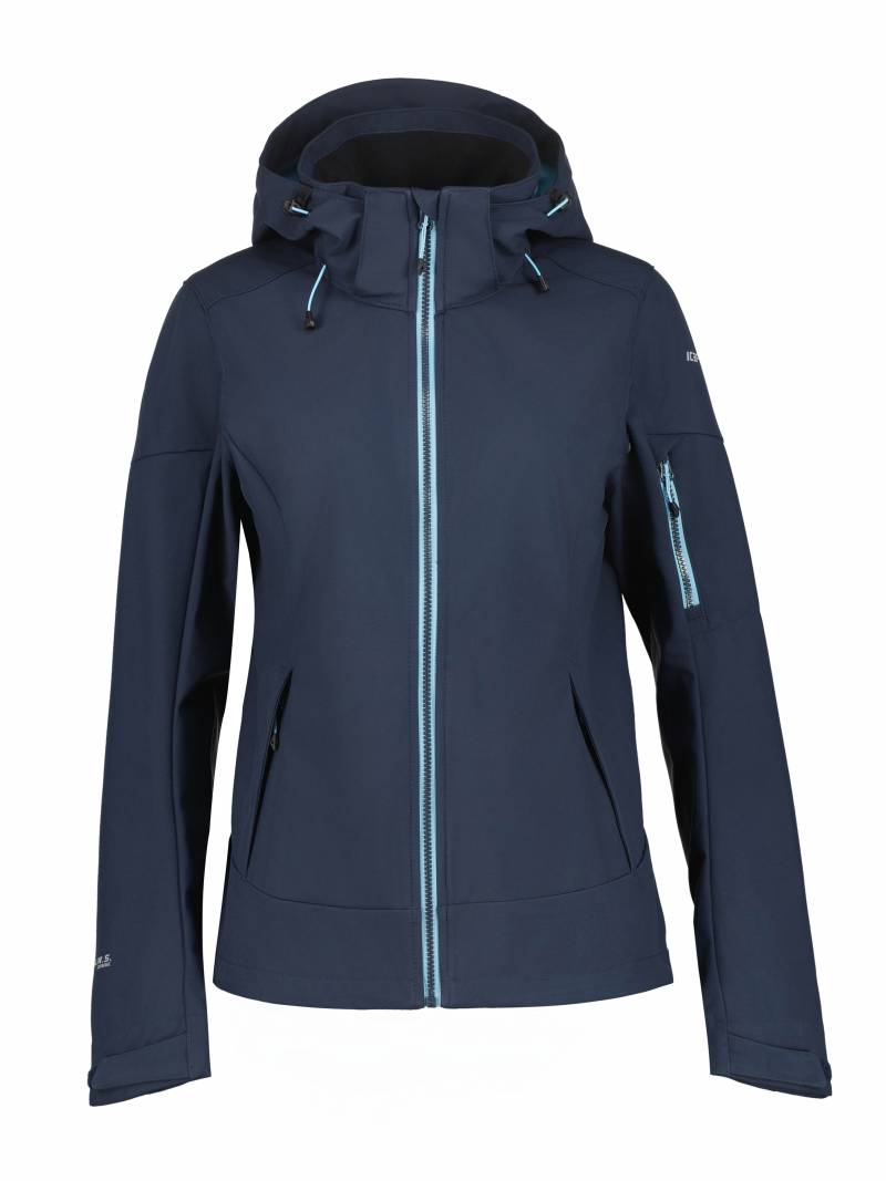 Icepeak Softshelljacke »D SOFTSHELLJACKE BATHGATE«, (1 St.), mit Kapuze, Wasserabweisend von Icepeak