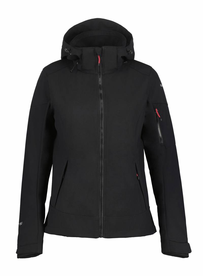 Icepeak Softshelljacke »D SOFTSHELLJACKE BATHGATE«, (1 St.), mit Kapuze, Wasserabweisend von Icepeak