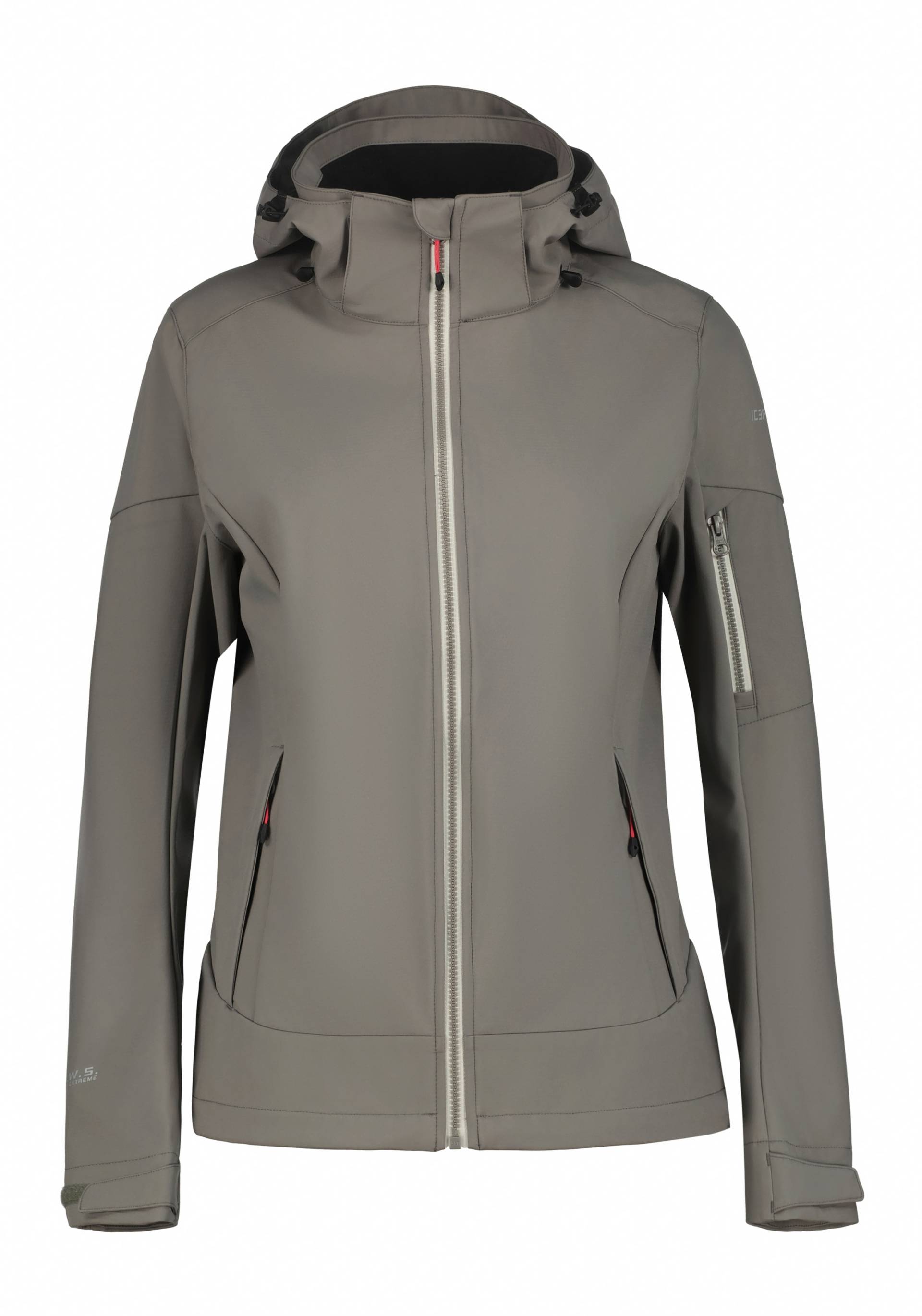 Icepeak Softshelljacke »D SOFTSHELLJACKE BATHGATE«, (1 St.), mit Kapuze, Wasserabweisend von Icepeak