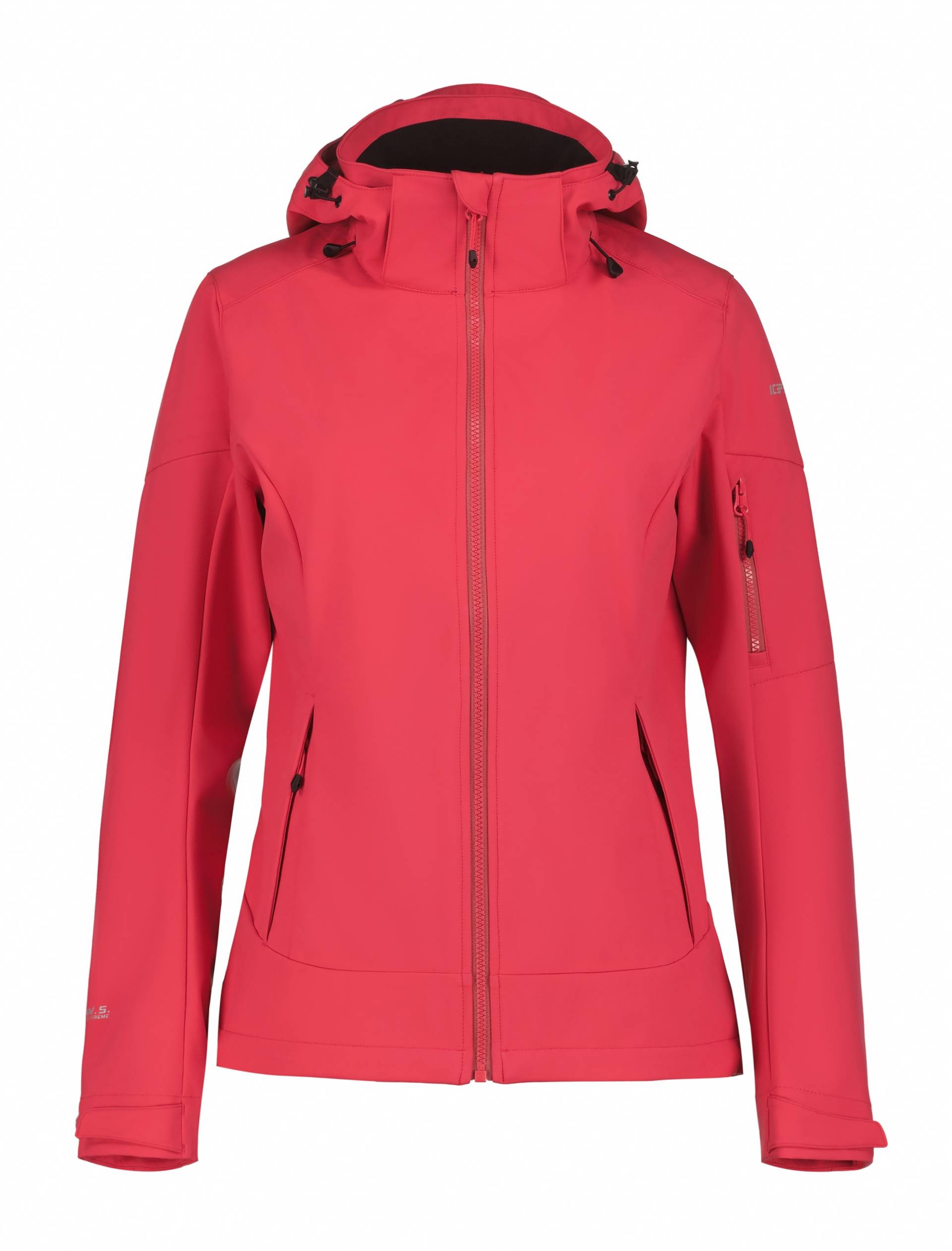 Icepeak Softshelljacke »D SOFTSHELLJACKE BATHGATE«, (1 St.), mit Kapuze, Wasserabweisend von Icepeak