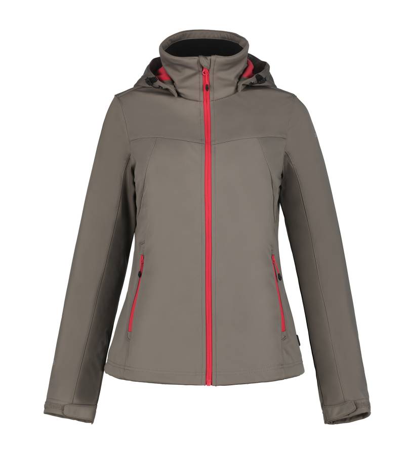 Icepeak Softshelljacke »D SOFTSHELLJACKE BOISE«, (1 St.), mit Kapuze, Wasserdicht & Winddicht von Icepeak