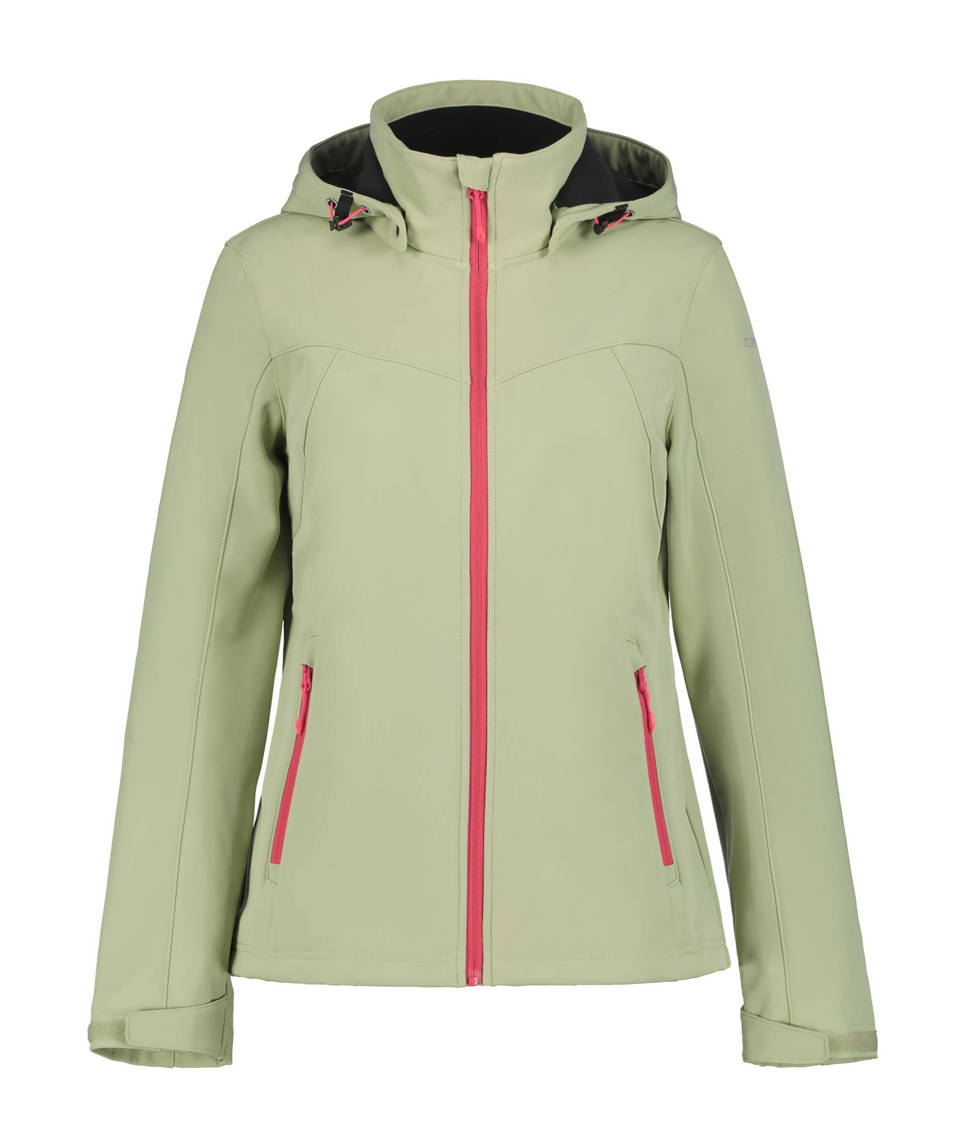 Icepeak Softshelljacke »D SOFTSHELLJACKE BRENHAM«, mit Kapuze, mit hohem Stehkragen von Icepeak