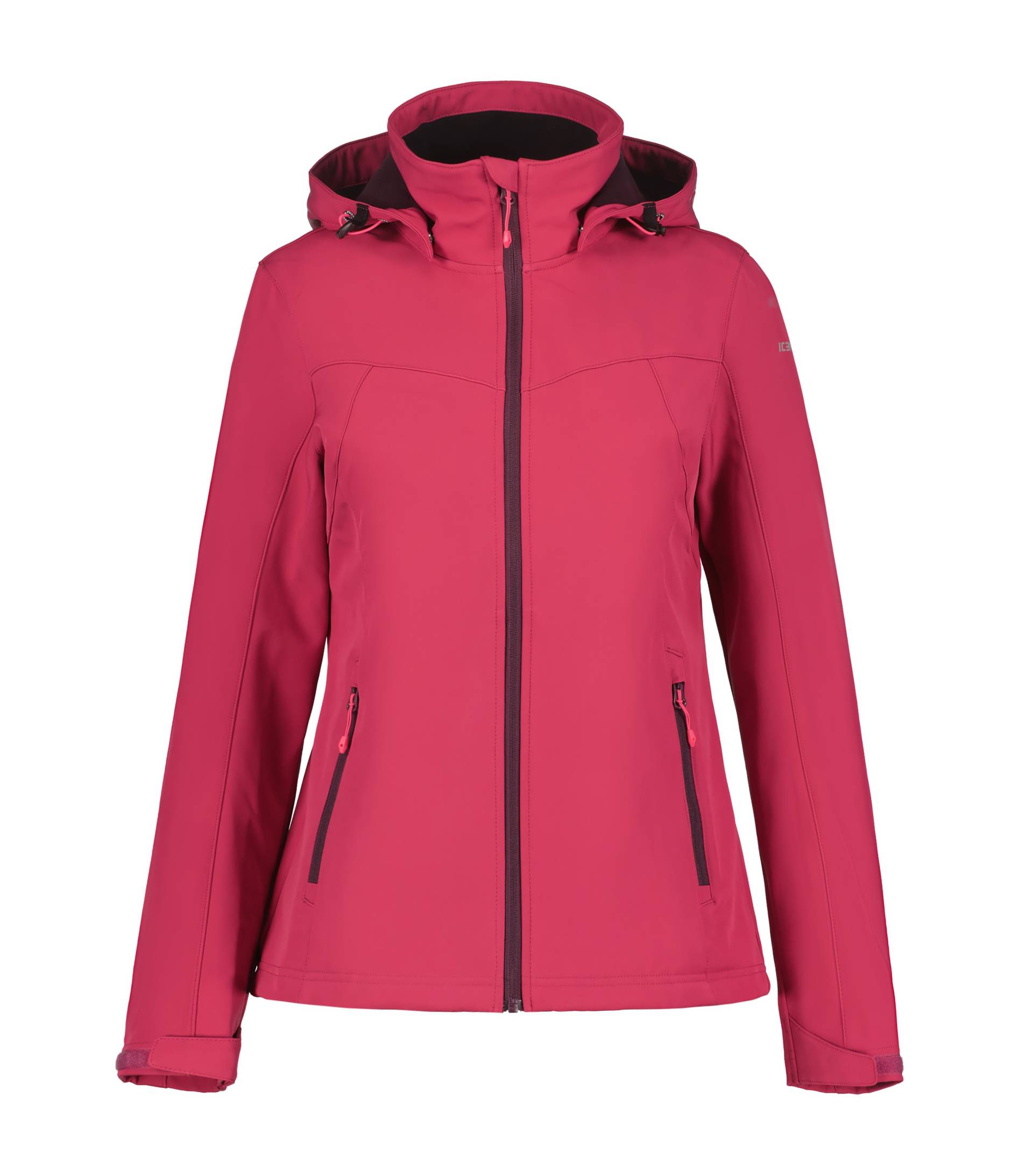 Icepeak Softshelljacke »D SOFTSHELLJACKE BRENHAM«, mit Kapuze, mit hohem Stehkragen von Icepeak