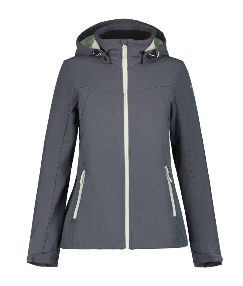 Icepeak Softshelljacke »D SOFTSHELLJACKE BRENHAM«, mit Kapuze, mit hohem Stehkragen von Icepeak