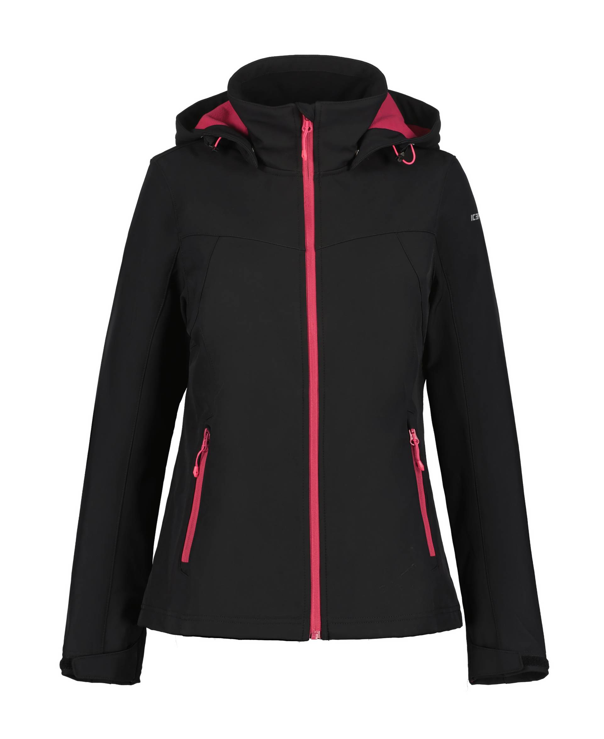 Icepeak Softshelljacke »D SOFTSHELLJACKE BRENHAM«, mit Kapuze, mit hohem Stehkragen von Icepeak