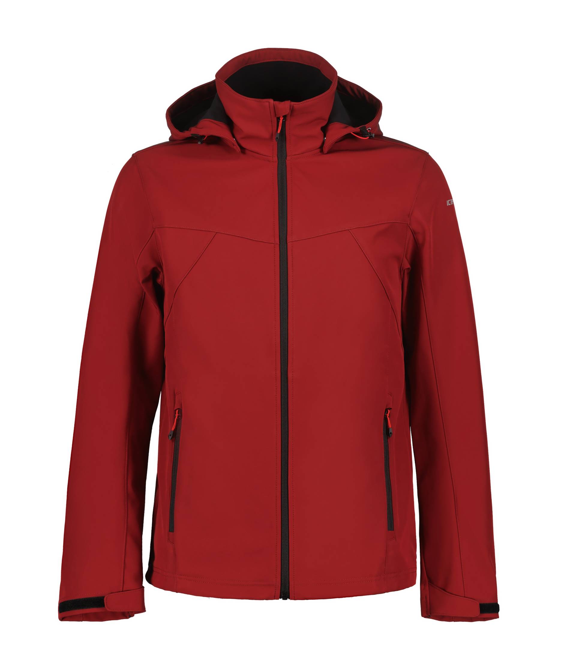 Icepeak Softshelljacke »H SOFTSHELLJACKE BRIMFIELD«, mit Kapuze, mit dezenten Logoschriftzügen von Icepeak