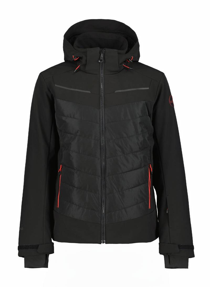 Icepeak Softshelljacke »H SOFTSHELLJACKE FREMONT«, mit Kapuze, mit dezenten Logoschriftzügen und Patch am Oberarm von Icepeak