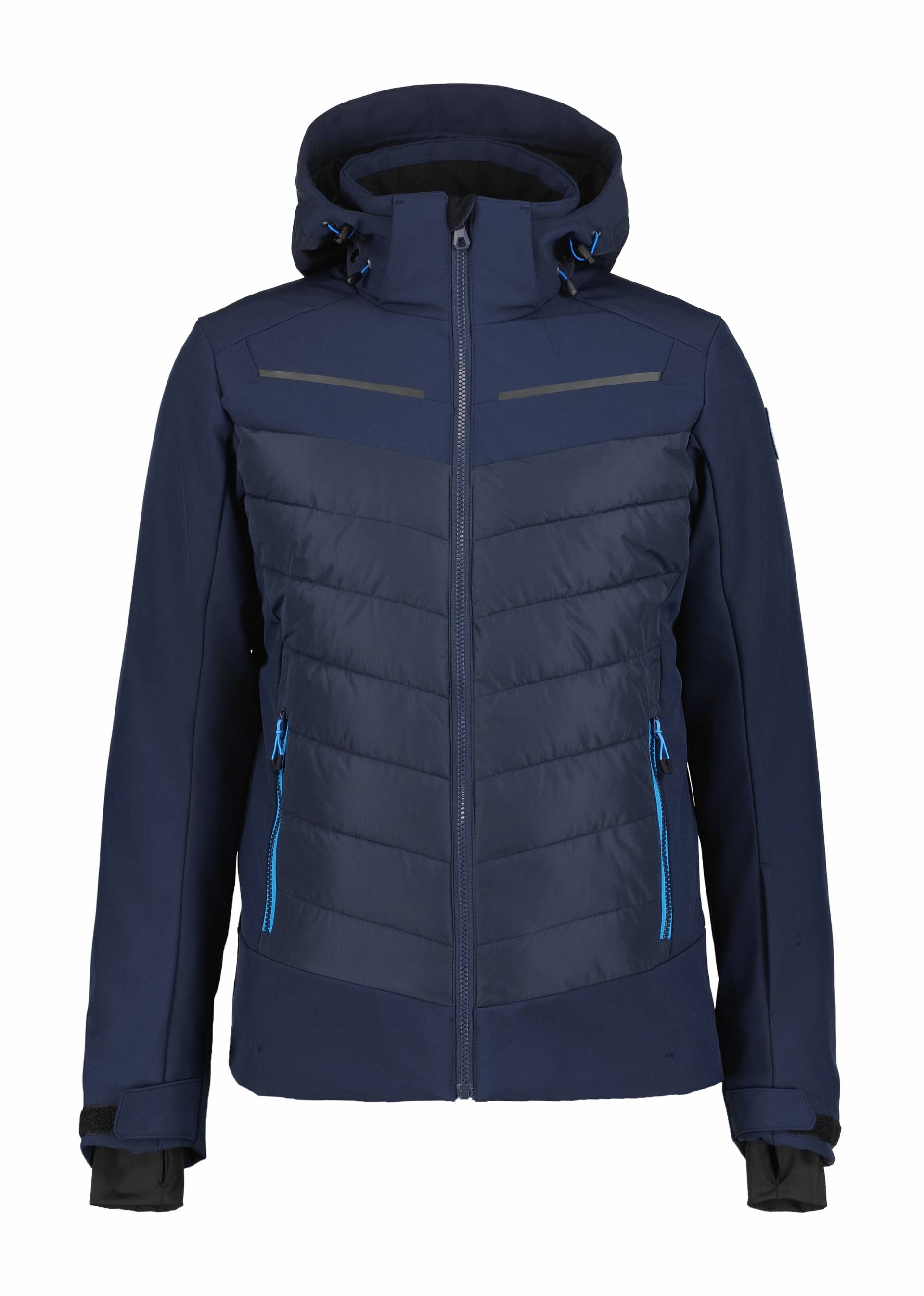 Icepeak Softshelljacke »H SOFTSHELLJACKE FREMONT«, mit Kapuze, mit dezenten Logoschriftzügen und Patch am Oberarm von Icepeak