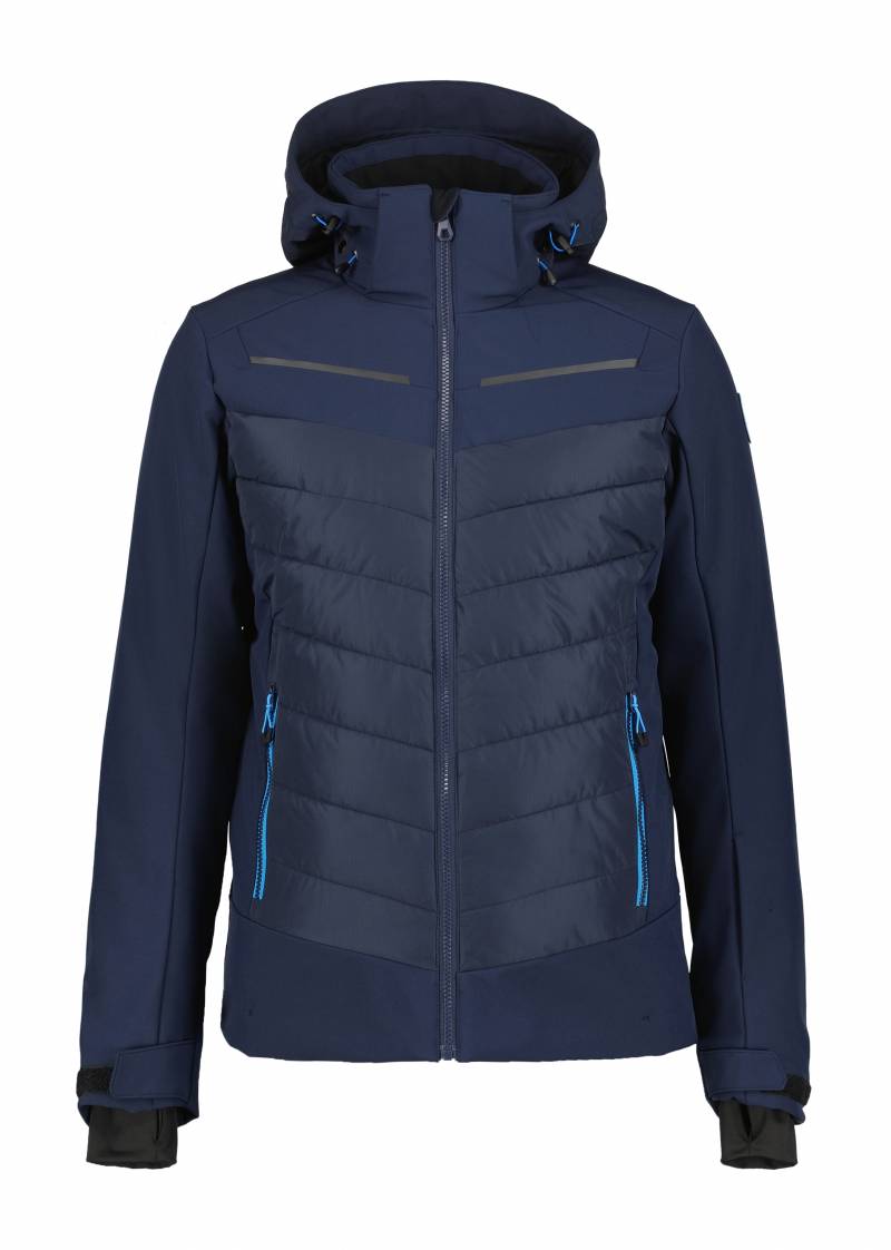 Icepeak Softshelljacke »H SOFTSHELLJACKE FREMONT«, mit Kapuze, mit dezenten Logoschriftzügen und Patch am Oberarm von Icepeak