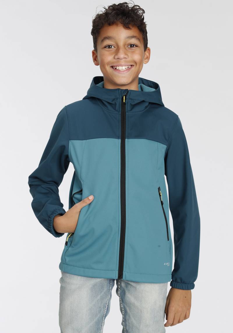 Icepeak Softshelljacke »KLINE für Kinder«, (1 St.), mit Kapuze von Icepeak