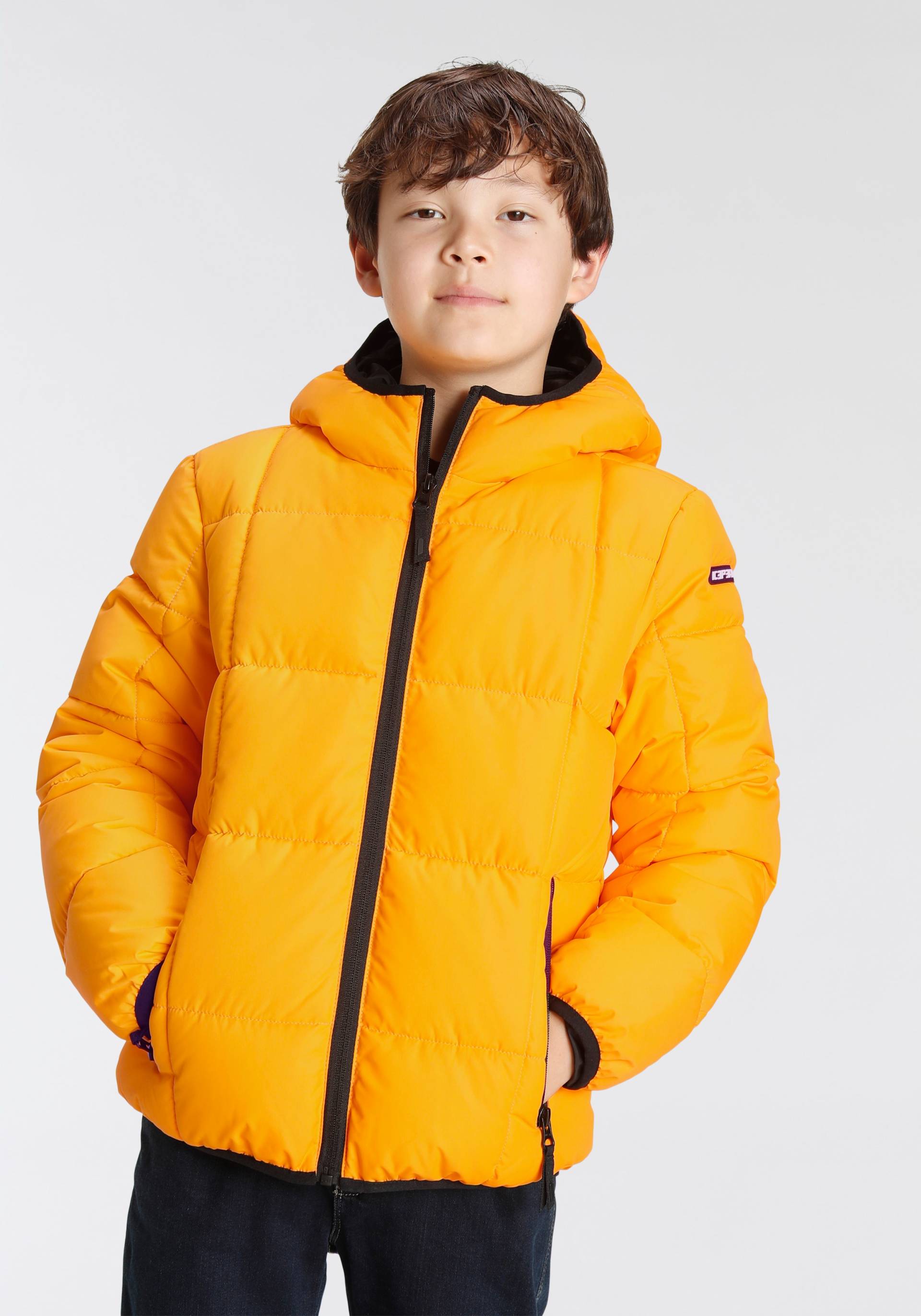 Icepeak Steppjacke »PASCO - für Kinder«, mit Kapuze, Winddicht & Wasserabweisend & Wärmend von Icepeak