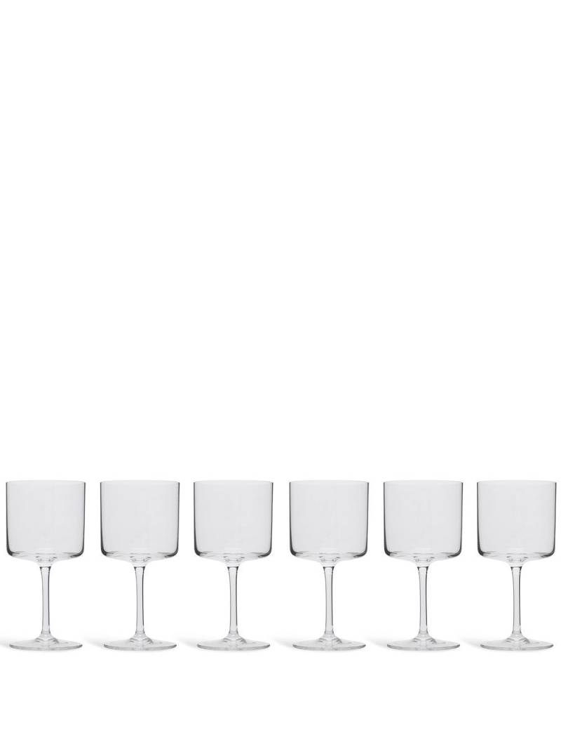 Ichendorf Milano Amalfi set-of-six wine glasses - White von Ichendorf Milano