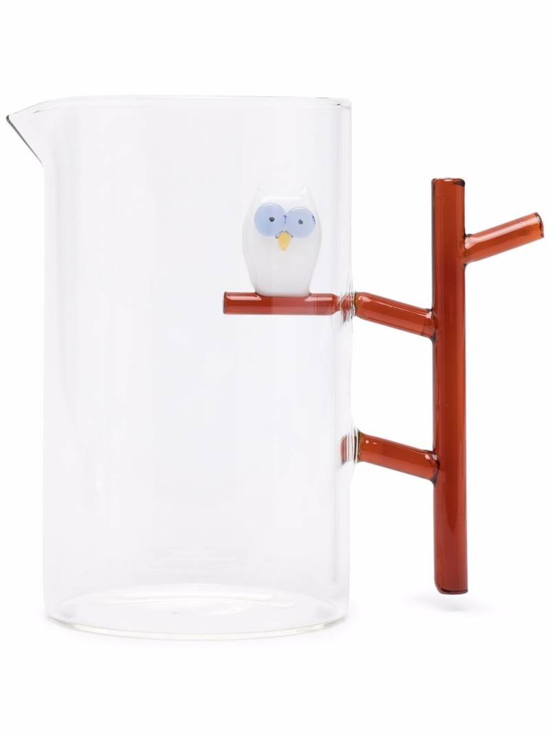 Ichendorf Milano Animal Farm owl vase - White von Ichendorf Milano