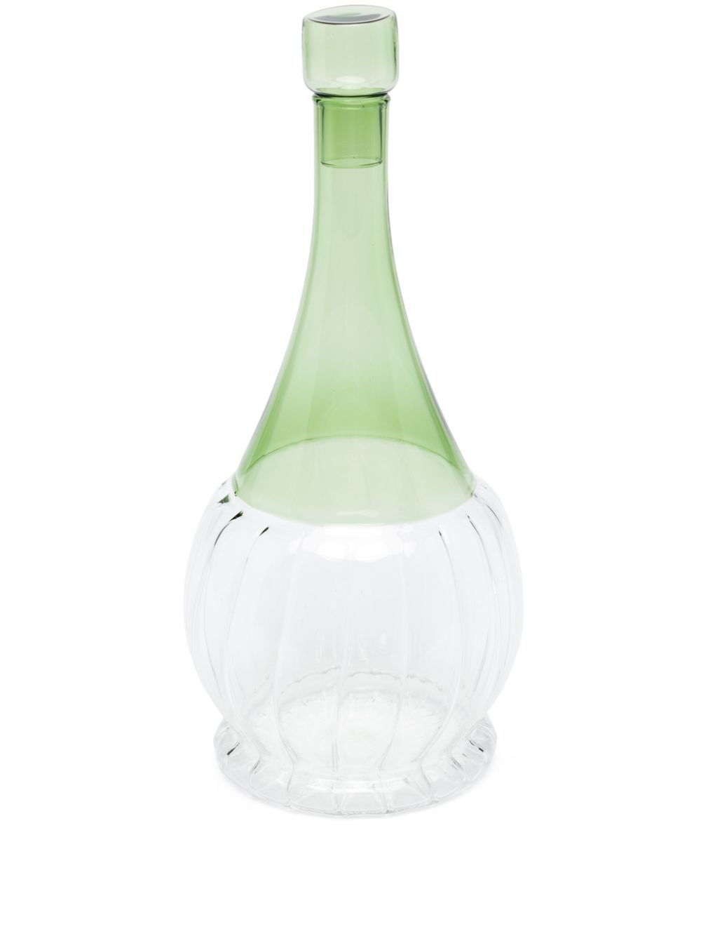 Ichendorf Milano Garden Picnic glass vase (set of two) - Green von Ichendorf Milano