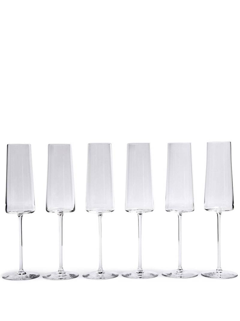 Ichendorf Milano Manhattan champagne flute set - Neutrals von Ichendorf Milano