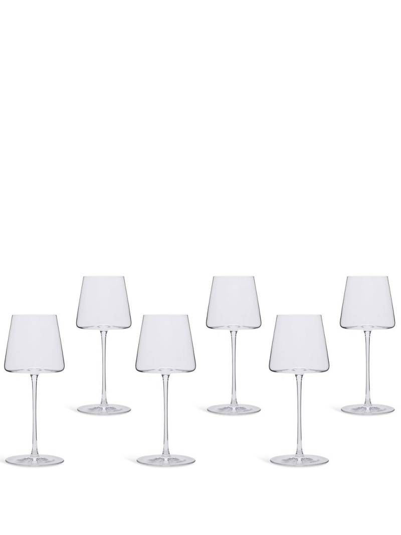 Ichendorf Milano Manhattan set-of-six wine glasses - White von Ichendorf Milano