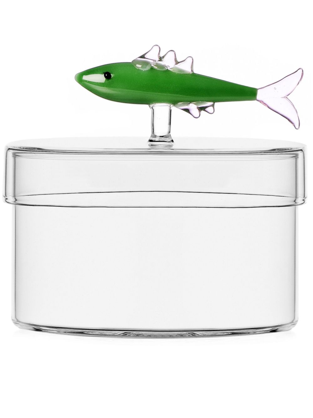 Ichendorf Milano Marine Garden Sardine glass box (12cm) - Neutrals von Ichendorf Milano