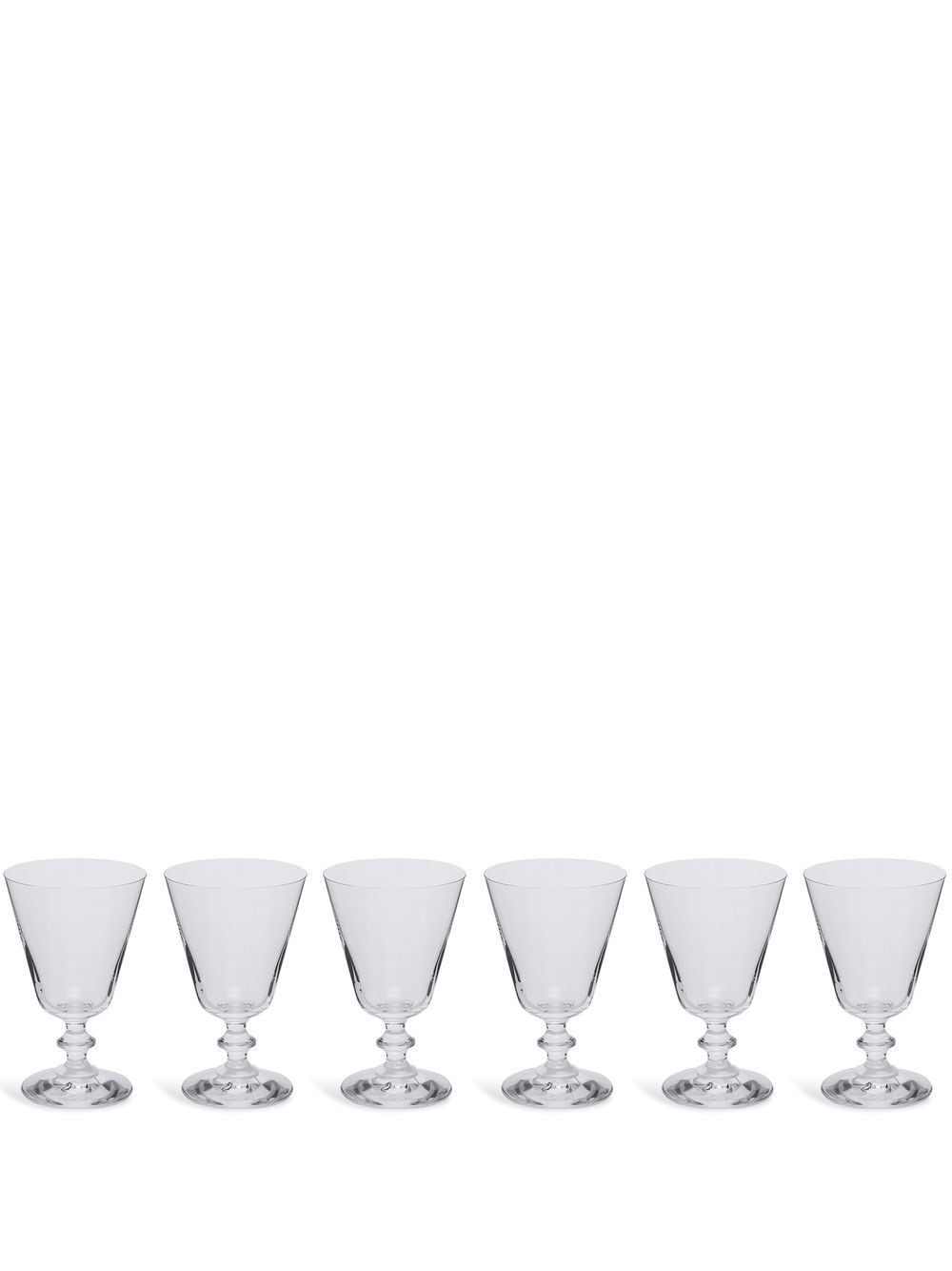 Ichendorf Milano Parigi set-of-six wine glasses - White von Ichendorf Milano