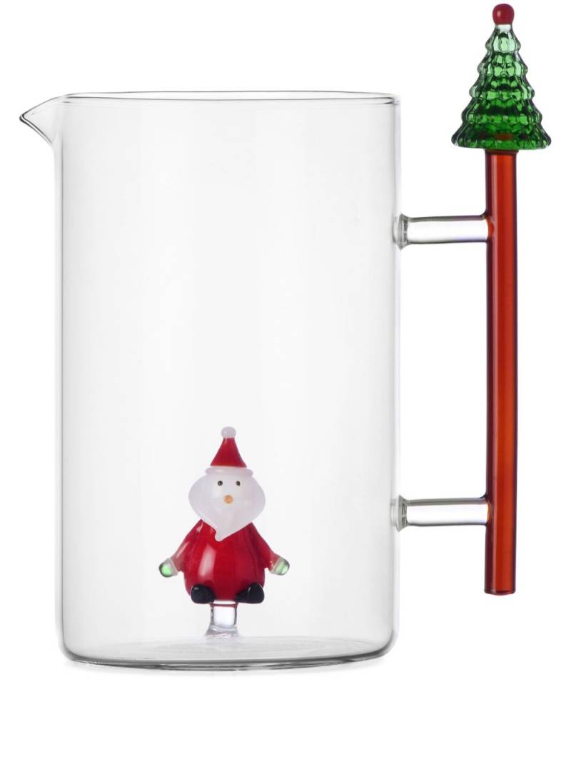 Ichendorf Milano Santa Claus glass jug - Red von Ichendorf Milano