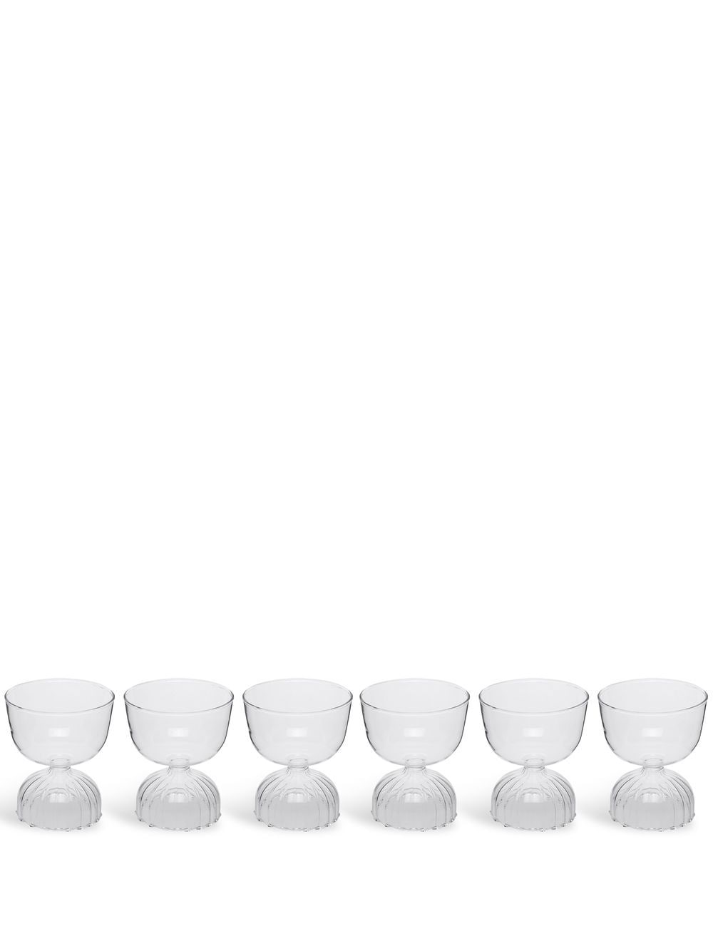 Ichendorf Milano Tutu set-of-six bowls - White von Ichendorf Milano